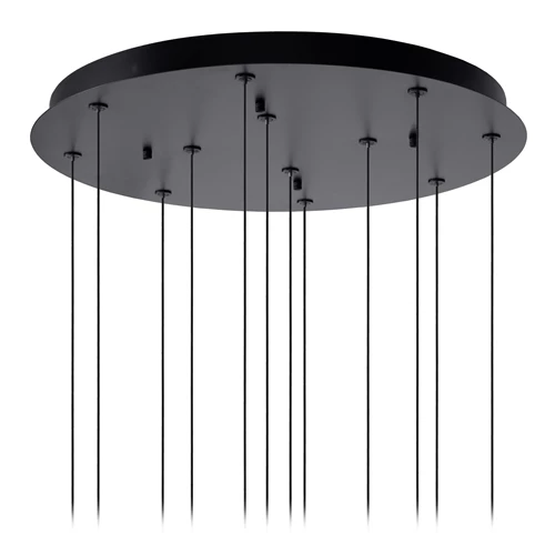 Lucide GISELA - Pendant light - Ø 61 cm - LED Dim. - 12x3,5W 2700K - Transparant | Premium - detail 3